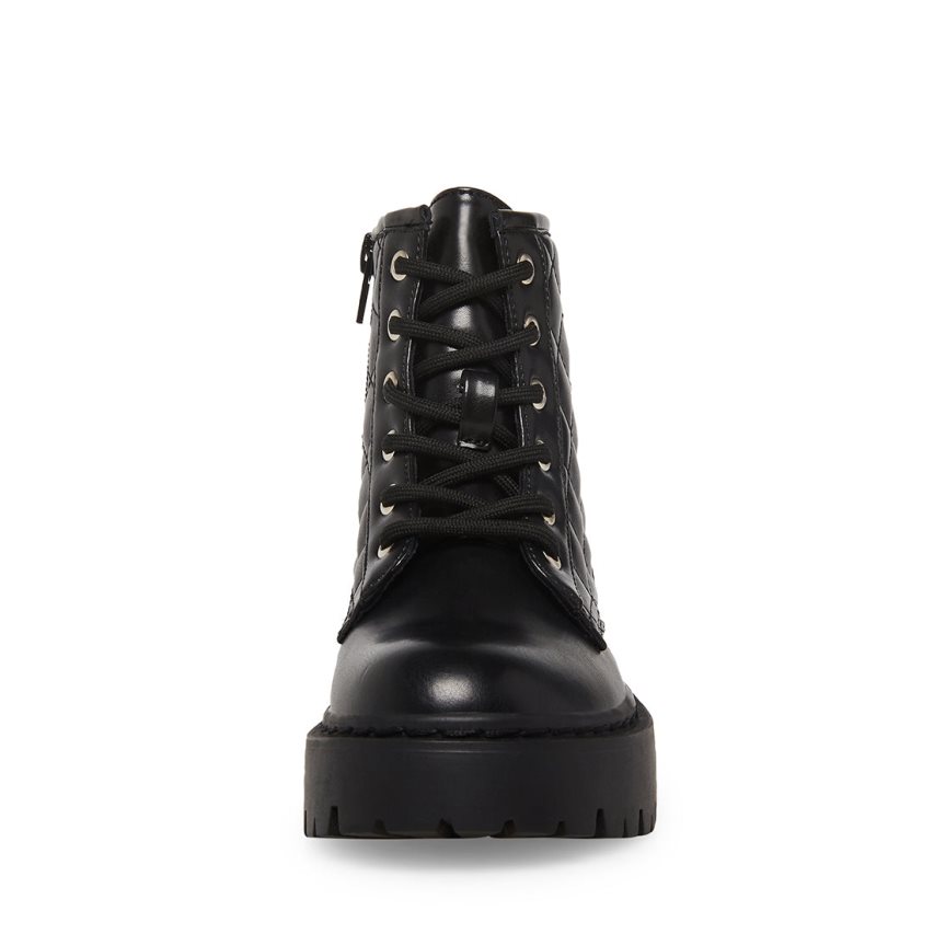 Botines Steve Madden Jrockk Niños Negras | ES HE90E1